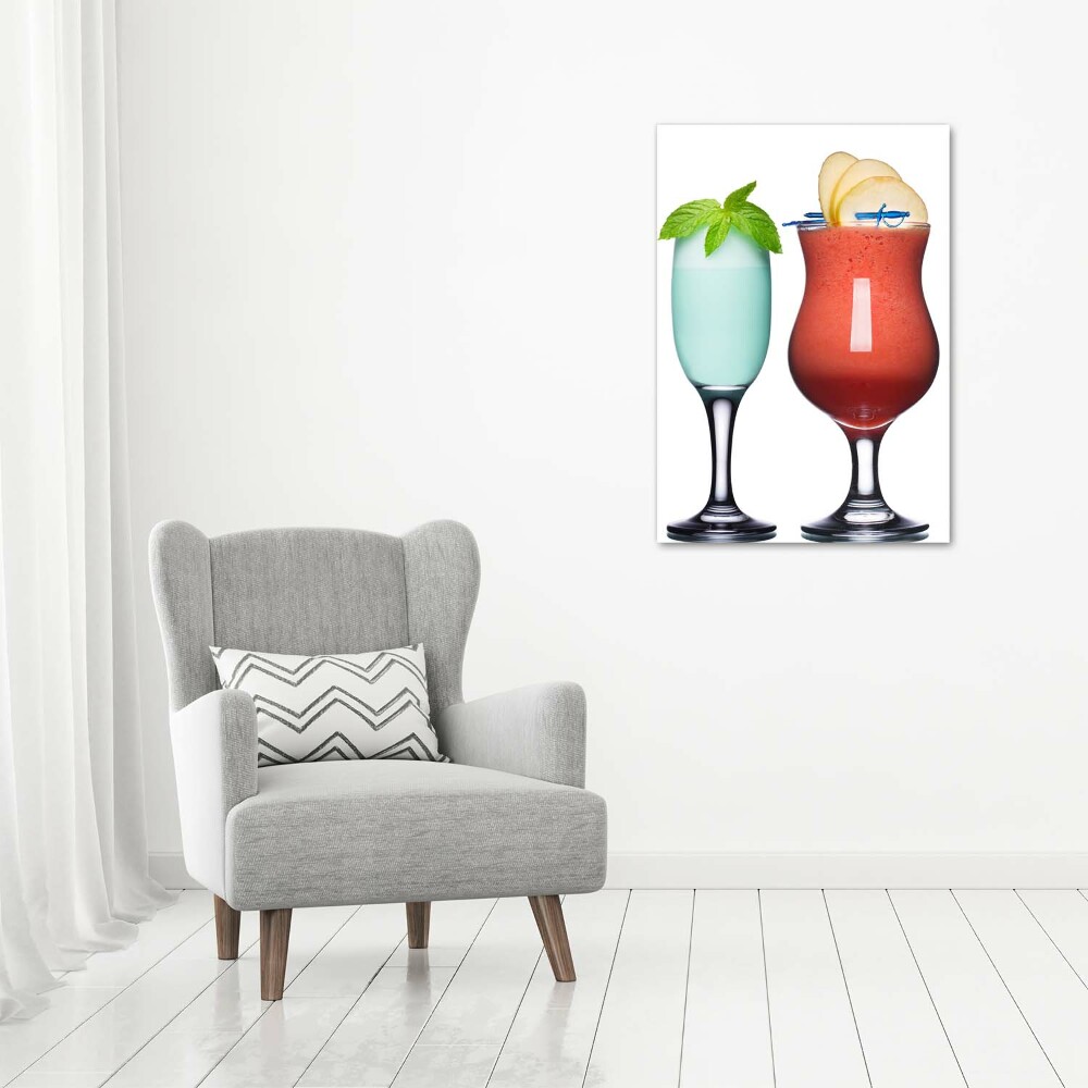 Photo printed on glass Colorful cocktails