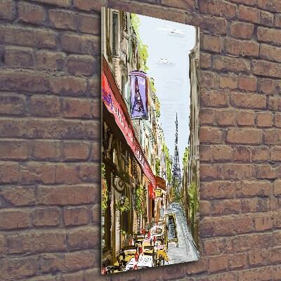 Glass wall art Eiffel Paris tower