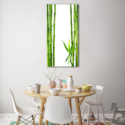 Wall art on glass Bamboo