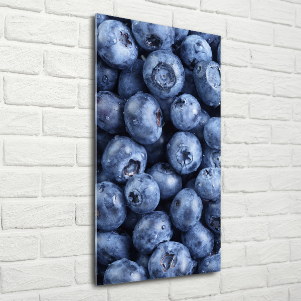 Wall art on glass Berries