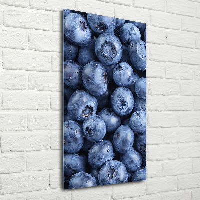 Wall art on glass Berries