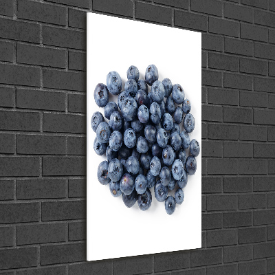 Wall art on glass Berries