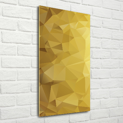 Printed glass wall art Abstraction Background