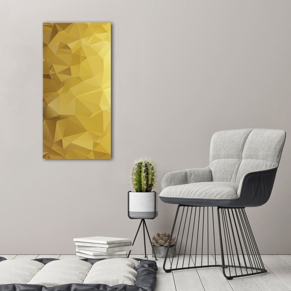 Printed glass wall art Abstraction Background