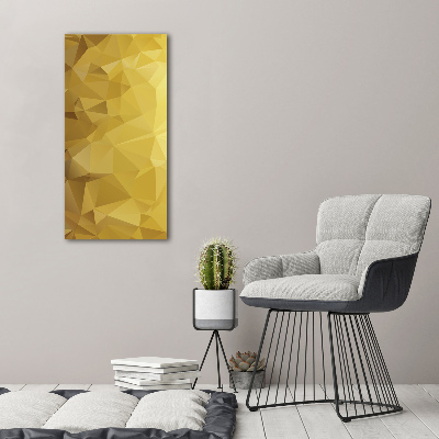 Printed glass wall art Abstraction Background