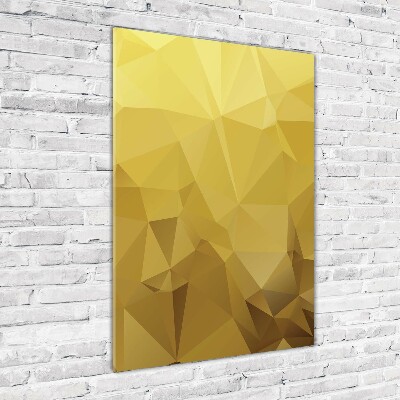 Printed glass wall art Abstraction Background