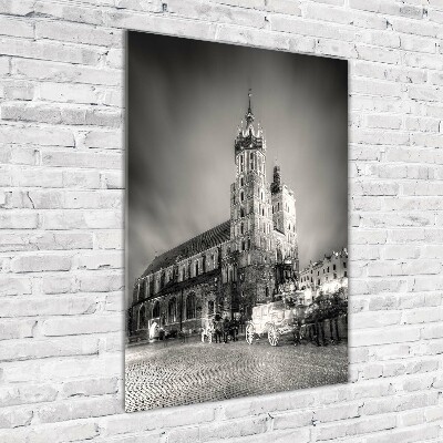 Photo printed on glass Cracow Poland