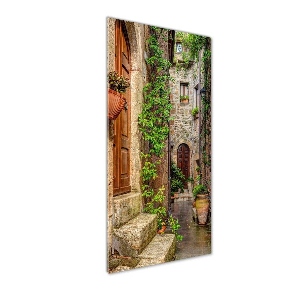 Photo printed on glass Italian streets