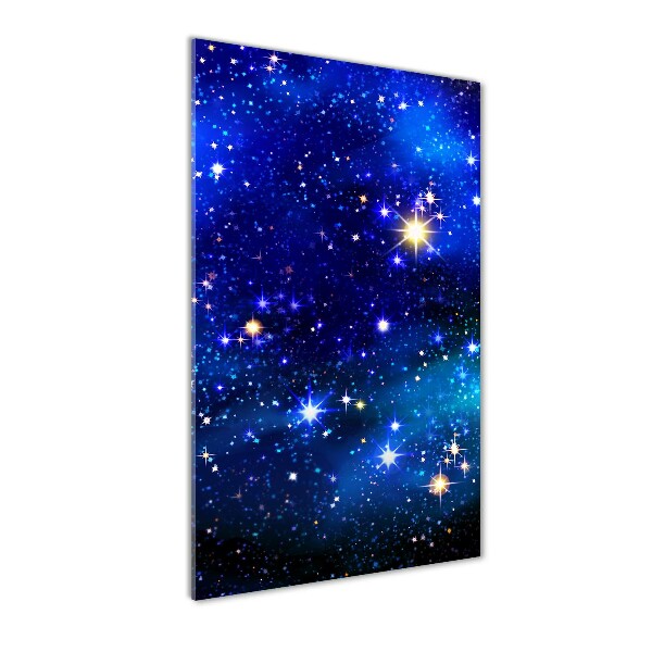 Photo printed on glass Starry sky