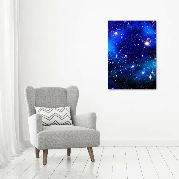 Photo printed on glass Starry sky