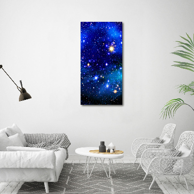 Photo printed on glass Starry sky