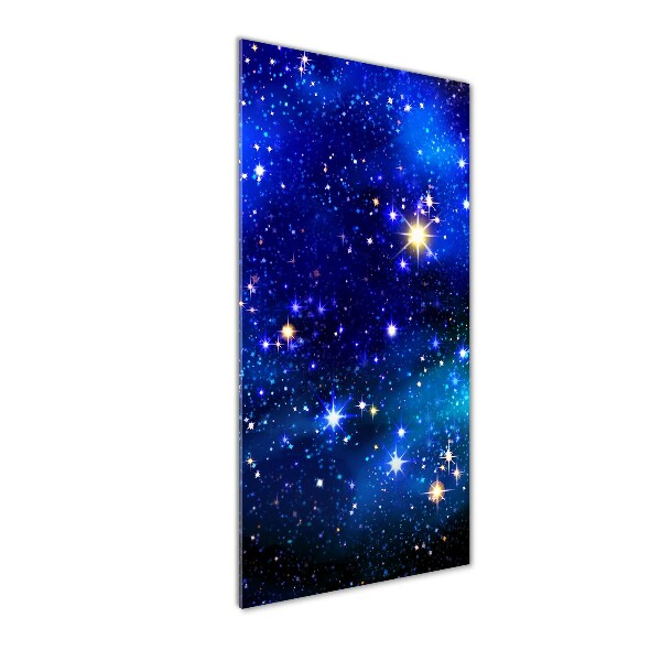 Photo printed on glass Starry sky