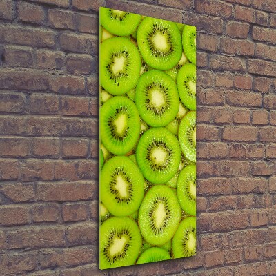 Glass wall art Kiwi