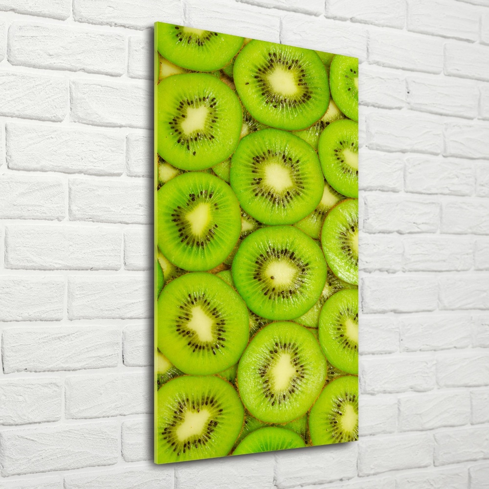 Glass wall art Kiwi