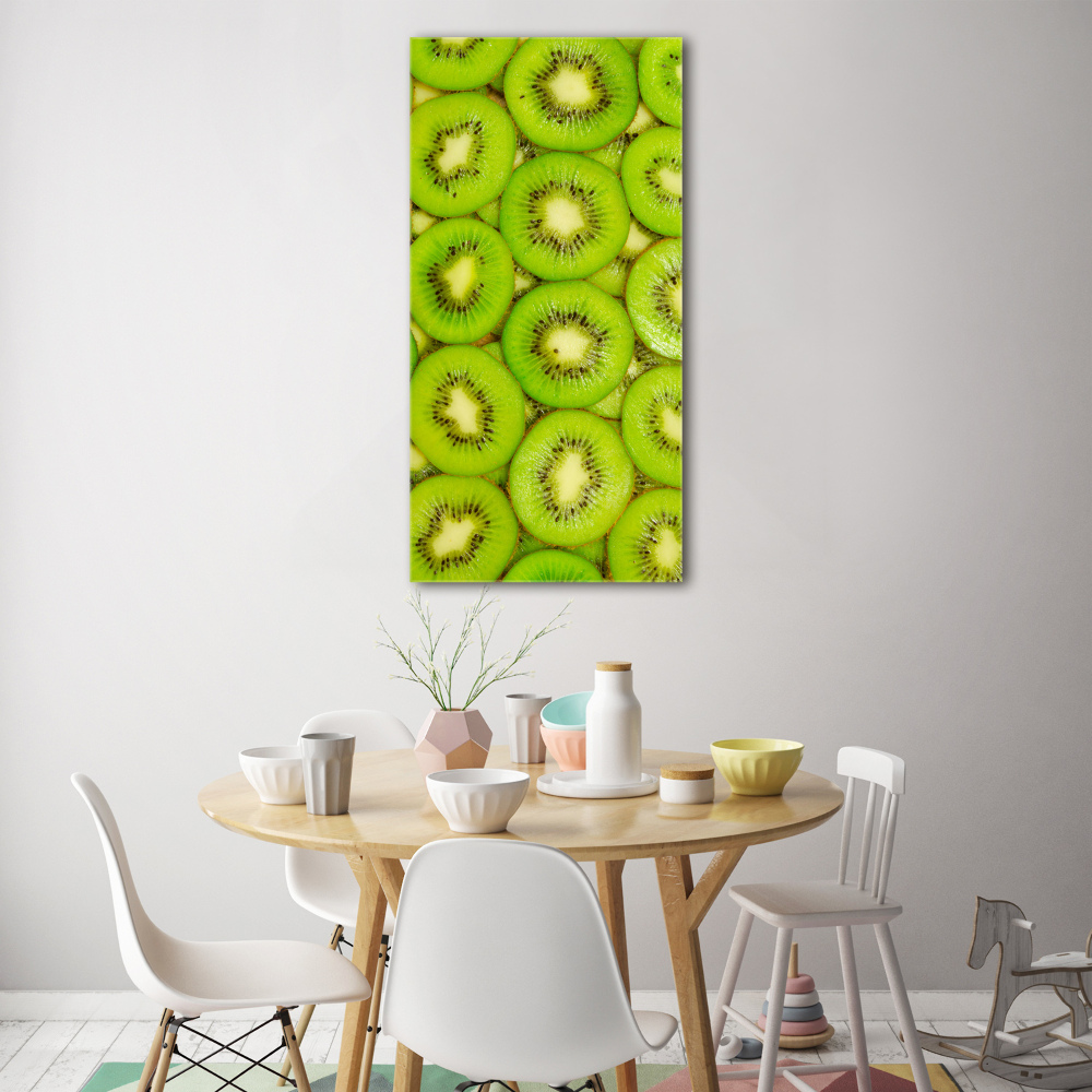 Glass wall art Kiwi