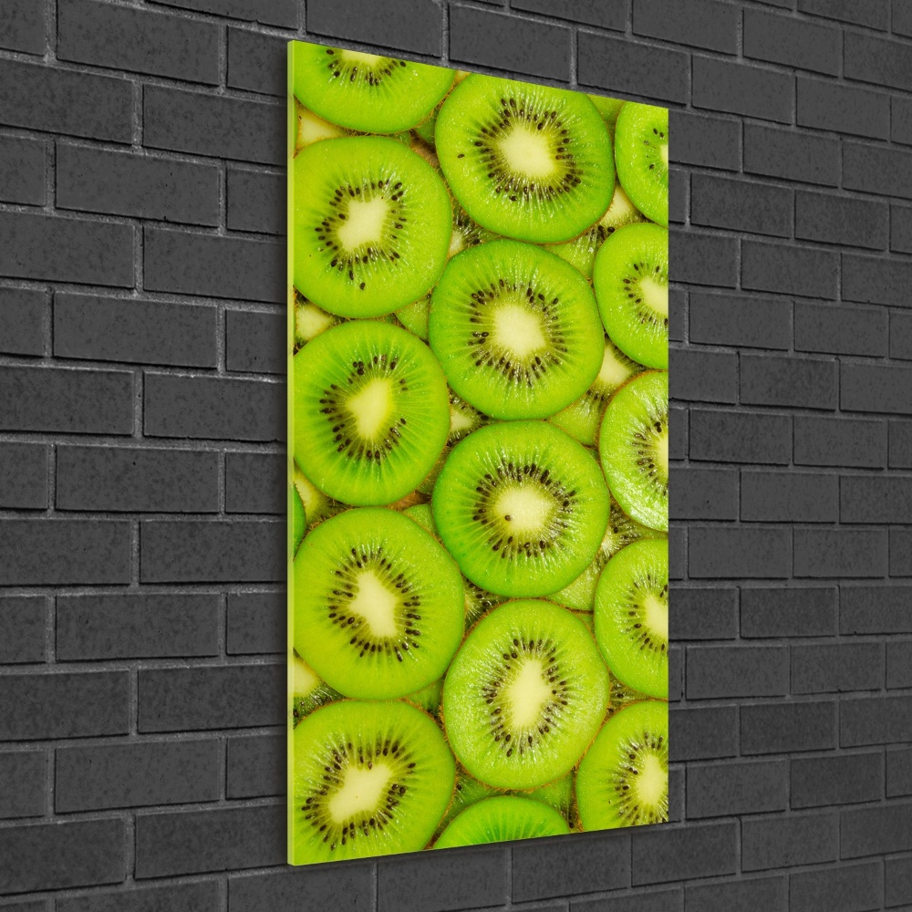 Glass wall art Kiwi