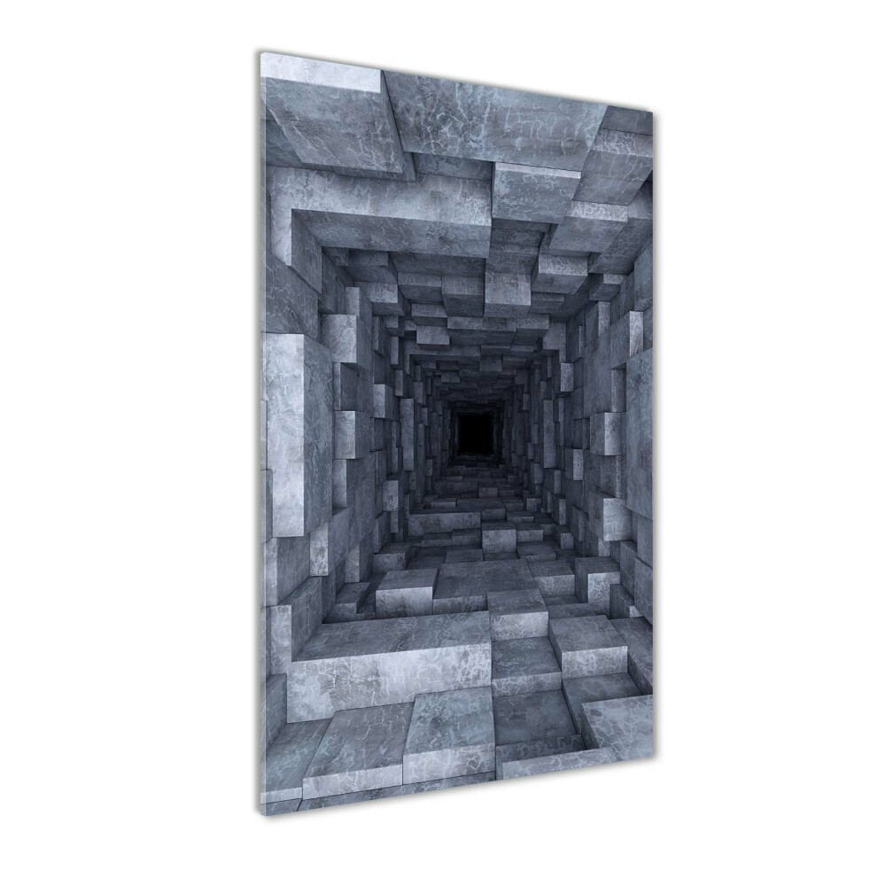 Glass wall art Tunnel