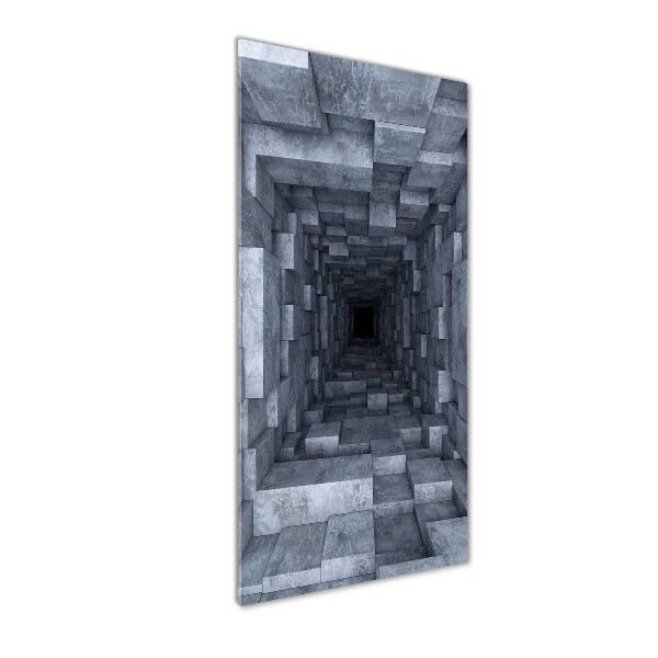 Glass wall art Tunnel