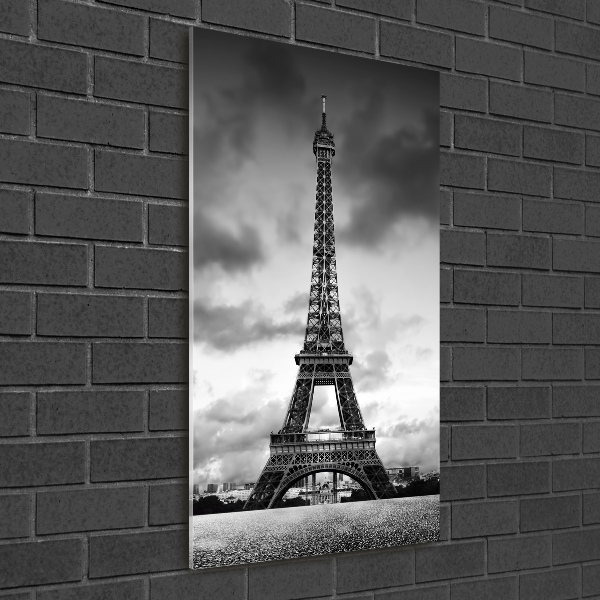 Photo printed on glass Eiffel Paris tower