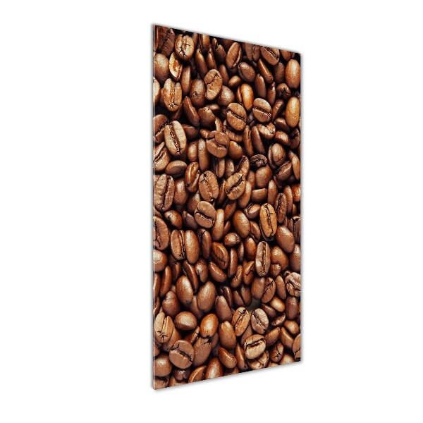 Print on a a glass Coffee beans