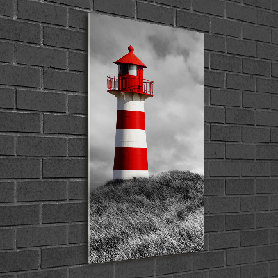 Photo printed on glass Lighthouse