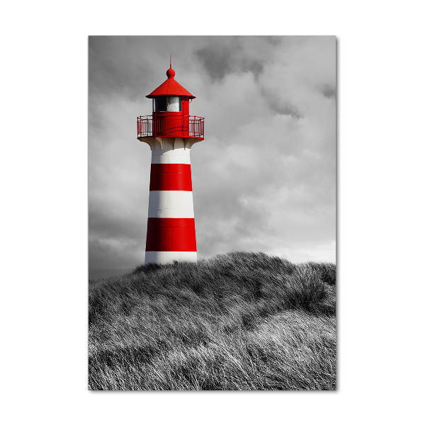 Photo printed on glass Lighthouse