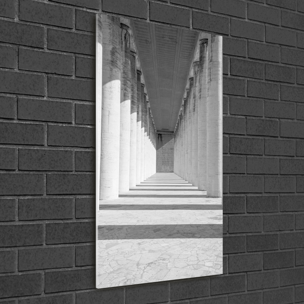 Glass picture wall art Corridor