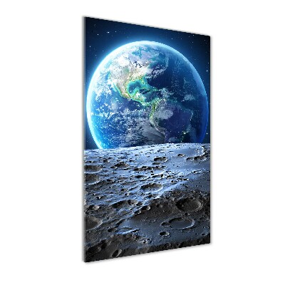 Photo printed on glass Planet Earth