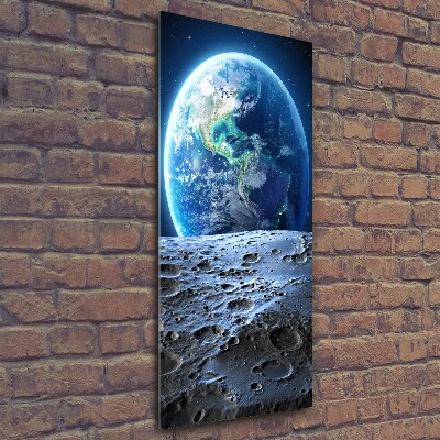 Photo printed on glass Planet Earth