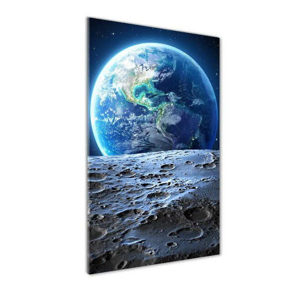 Photo printed on glass Planet Earth