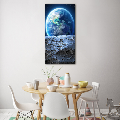 Photo printed on glass Planet Earth