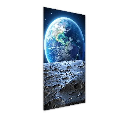 Photo printed on glass Planet Earth