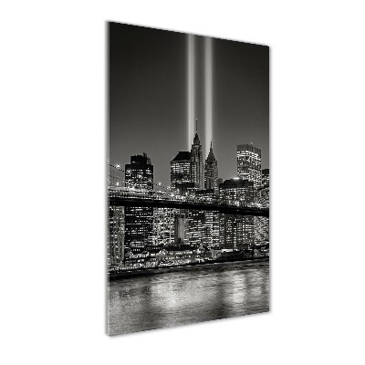 Glass picture wall art Manhattan New York