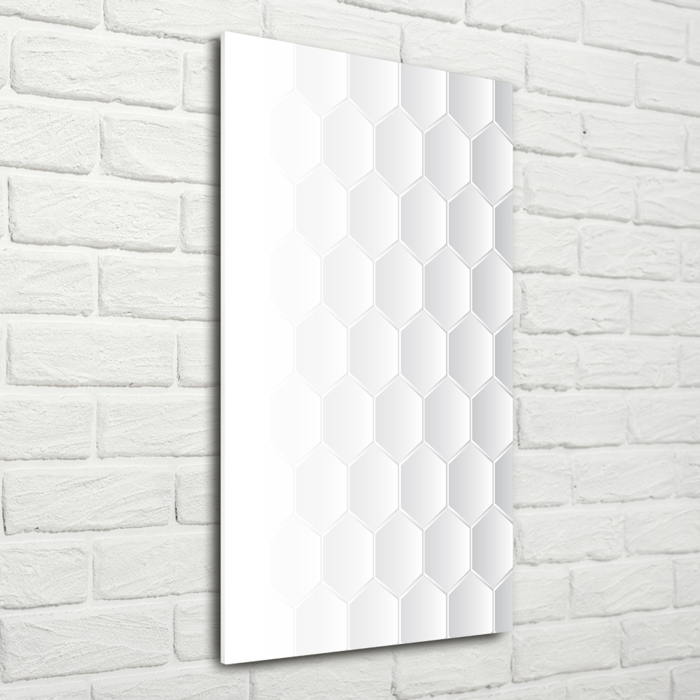 Glass wall art Geometric background