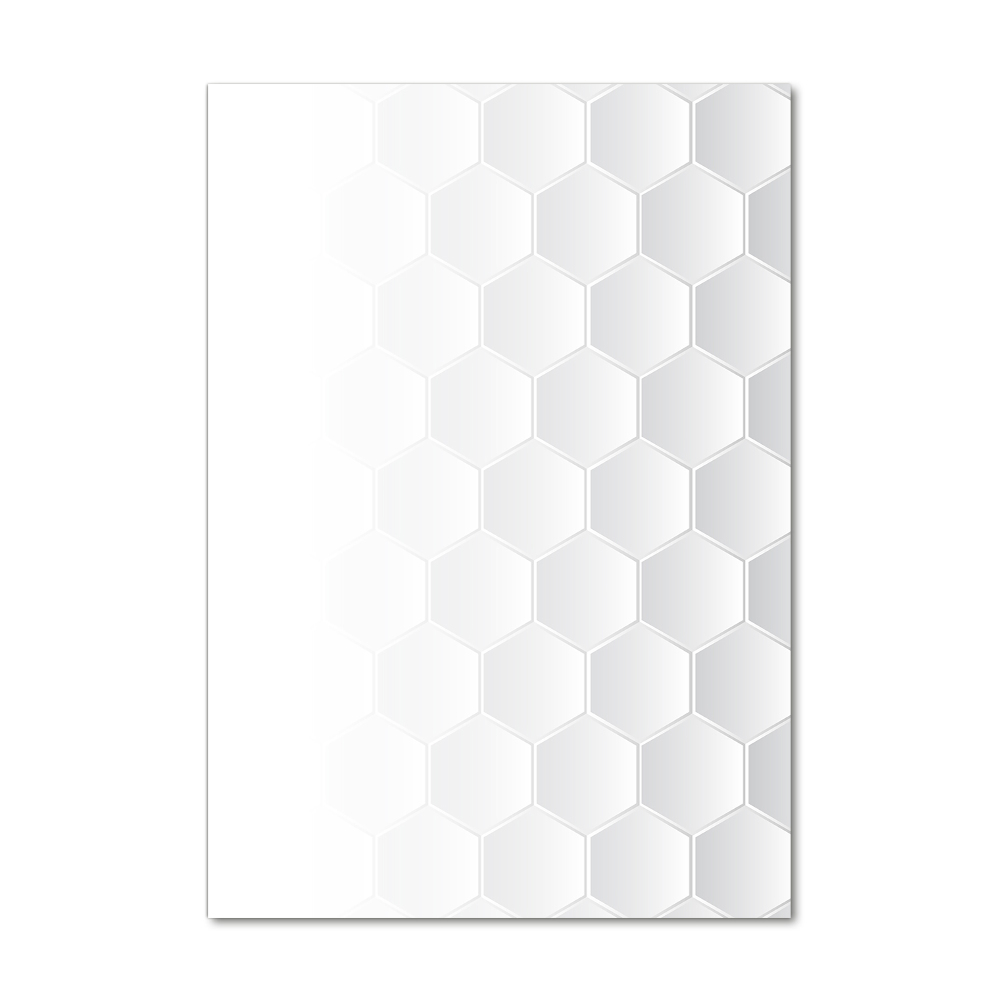 Glass wall art Geometric background