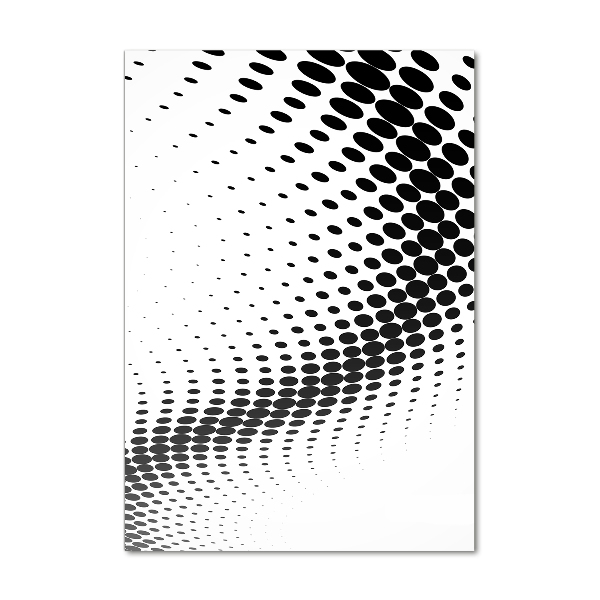 Print on a a glass Geometric background