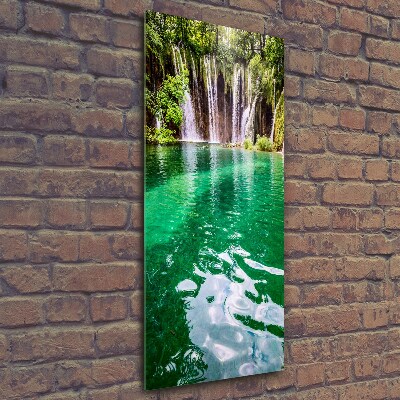 Photo printed on glass Plitwickie lakes