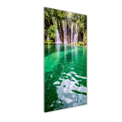 Photo printed on glass Plitwickie lakes