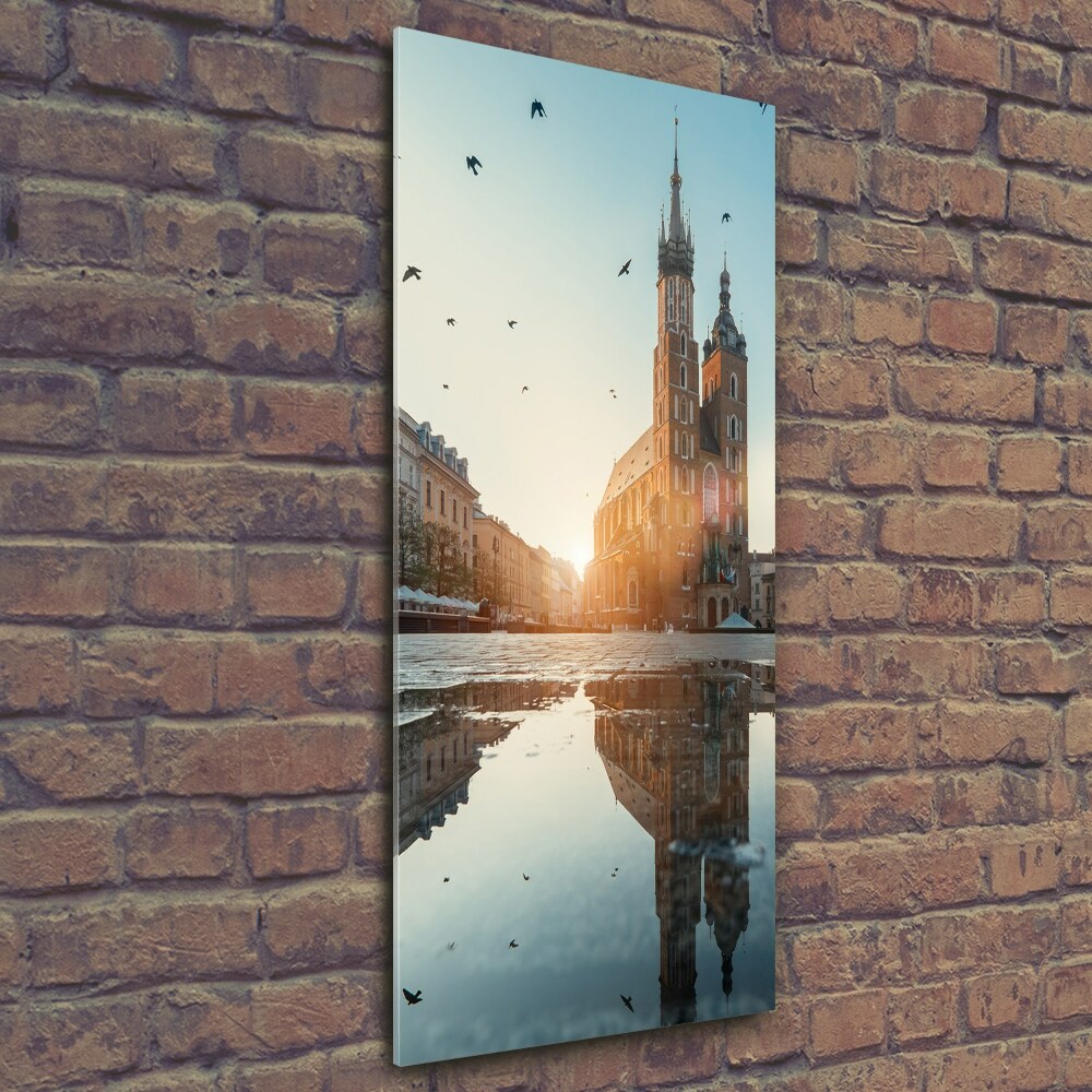 Printed glass wall art Cracow Poland