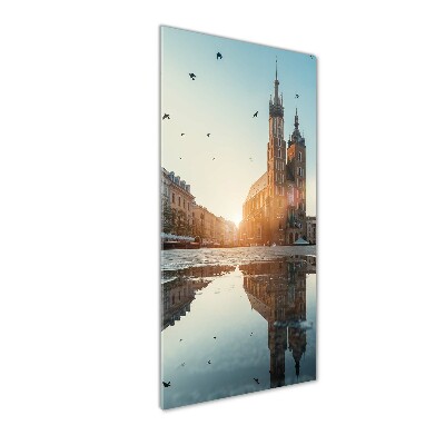 Printed glass wall art Cracow Poland