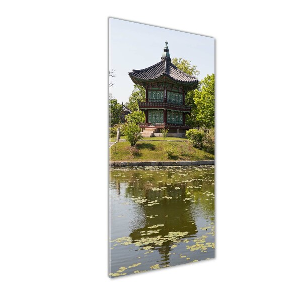 Photo printed on glass Japanese park