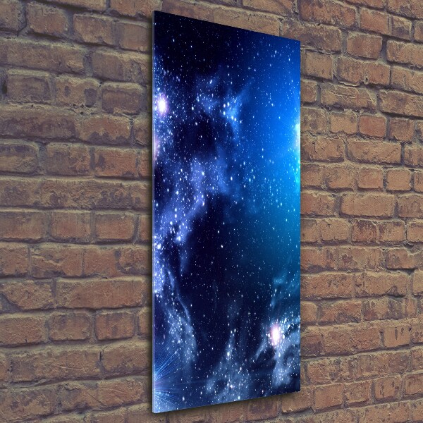 Photo printed on glass Nebula