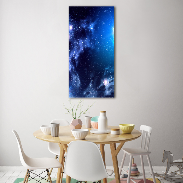 Photo printed on glass Nebula