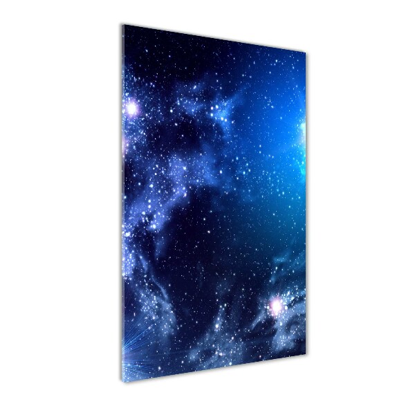 Photo printed on glass Nebula