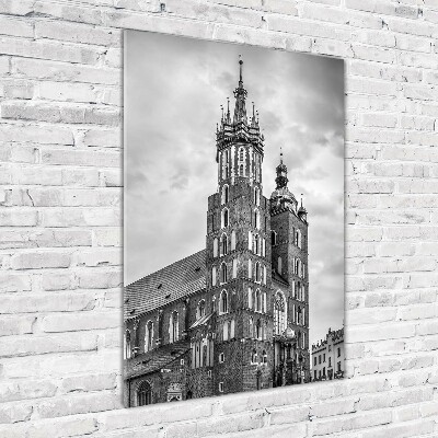 Printed glass wall art Cracow Poland