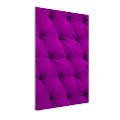 Glass wall art Velvet wall