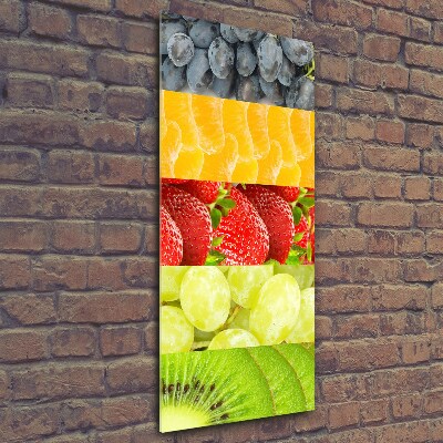 Photo printed on glass Fruit