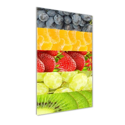 Photo printed on glass Fruit