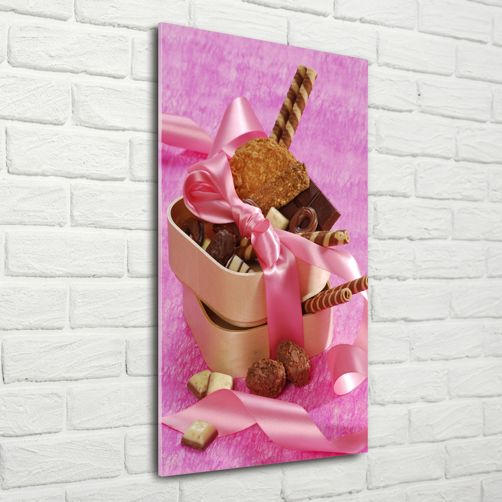 Photo printed on glass Sweets