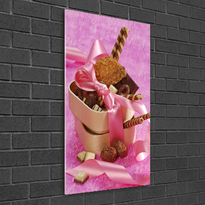 Photo printed on glass Sweets